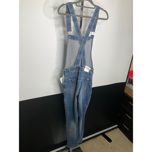 NWT Wallflower Coverall Overall Dungarees Medium Blue Jeans - Picture 5 of 8